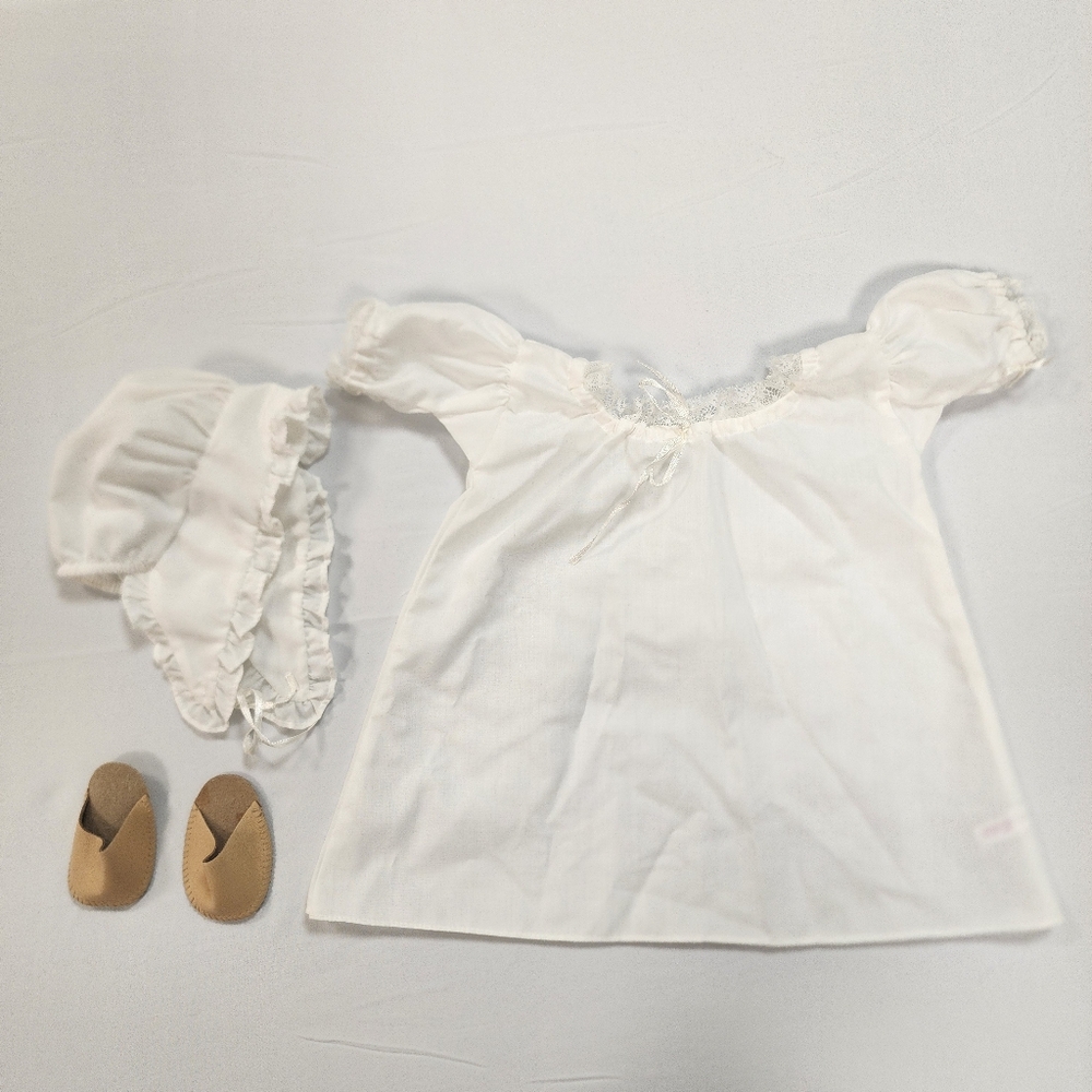 American Girl Felicity Night Shift Cap and Mules Retired